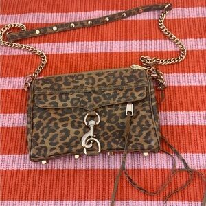 Rebecca Minkoff Leopard Print Crossbody M.A.C. Bag